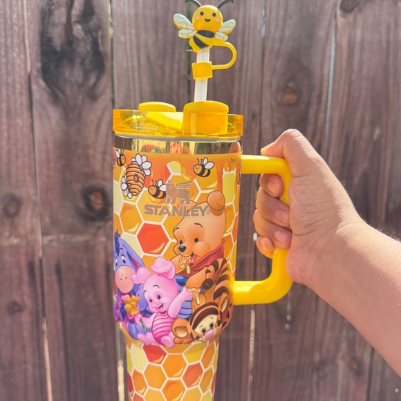 Stanley Yellow honey 40 oz Tumbler - Picture 6 of 6